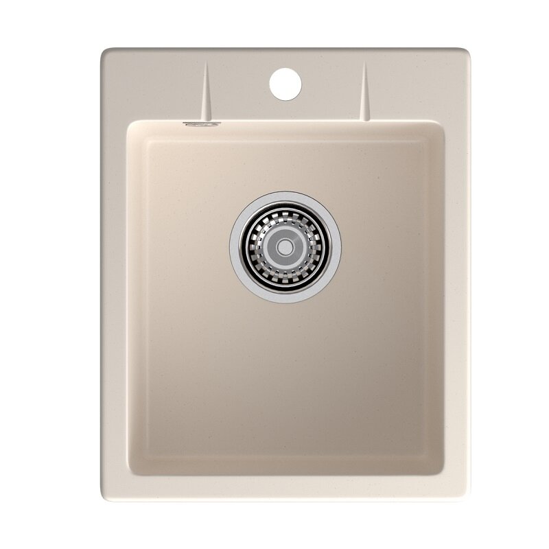 Изображение товара Кухонная мойка GranFest GF-Urban 240 белый 40x49 см искусственный камень