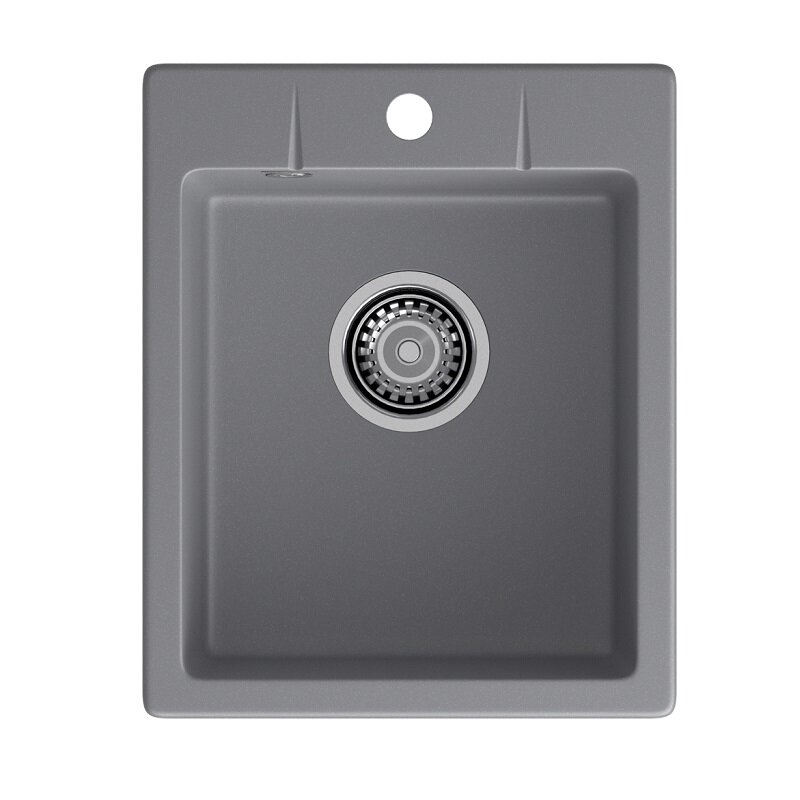Изображение товара Кухонная мойка GranFest GF-Urban 240 темно-серый, 40 х 49 см