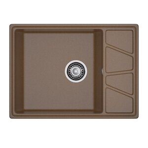 Изображение товара Кухонная мойка GranFest Vertex V-680L терракот, 68 х 50 см