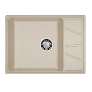 Изображение товара Кухонная мойка GranFest Vertex V-680L кашемир, 68 х 50 см