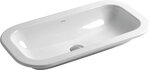 Раковина Azzurra Glaze встраиваемая 69 х 38 см, белый, GLLT06938000BI (GLZ 69x38/SP bi) 69х38 см - фото 1