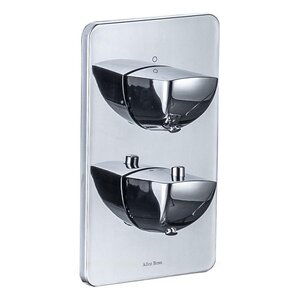 Изображение товара Смеситель Allen Brau Infinity 5.21216-00 для ванны и душа, термостатический, на 2 потребителя, цвет хром