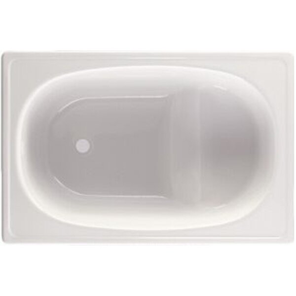 Изображение товара Стальная ванна BLB Europa Mini B05E22001 105 х 70 см, сидячая, отдельностоящая, белая