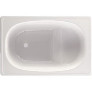 Изображение товара Стальная ванна BLB Europa Mini B05E22001 105 х 70 см, сидячая, отдельностоящая, белая