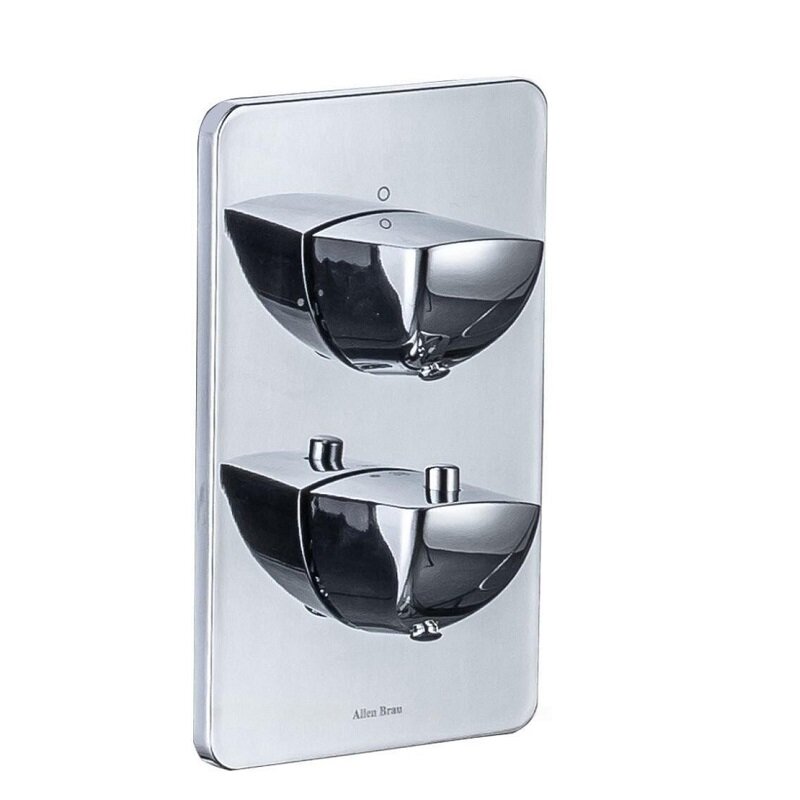 Изображение товара Смеситель Allen Brau Infinity 5.21316-00 для ванны и душа, термостатический, на 3 потребителя, цвет хром Изображение товара Смеситель Allen Brau Infinity 5.21316-00 для ванны и душа, термостатический, на 3 потребителя, цвет хром