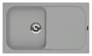 Изображение товара Кухонная мойка Florentina Арона 860 мм искусственный камень серый угловая установка