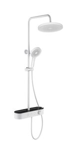 Изображение товара Душевая система Aquame, AQM8009W, с каскадным изливом, цвет белый