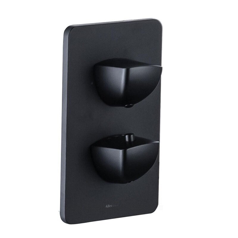Изображение товара Термостатический встраиваемый смеситель Allen Brau Infinity 5.21316-31, черный матовый для ванны и