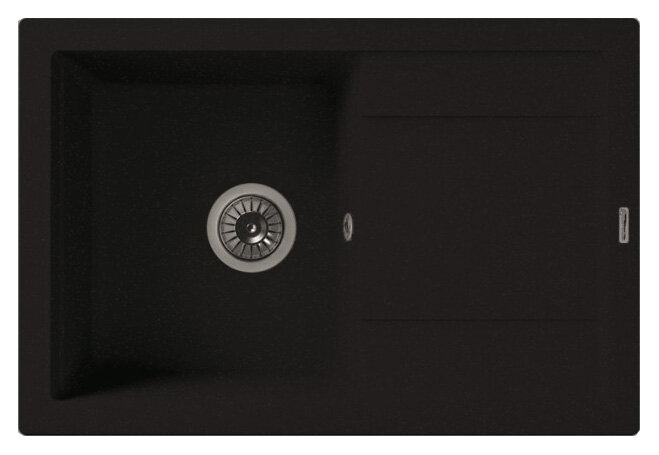 Изображение товара Кухонная мойка Florentina Липси 760 антрацит с измельчителем, угловая установка Изображение товара Кухонная мойка Florentina Липси 760 антрацит с измельчителем, угловая установка