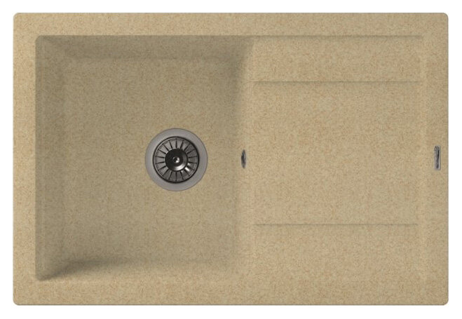 Изображение товара Мойка кухонная Florentina Липси 760 бежевый Изображение товара Мойка кухонная Florentina Липси 760 бежевый