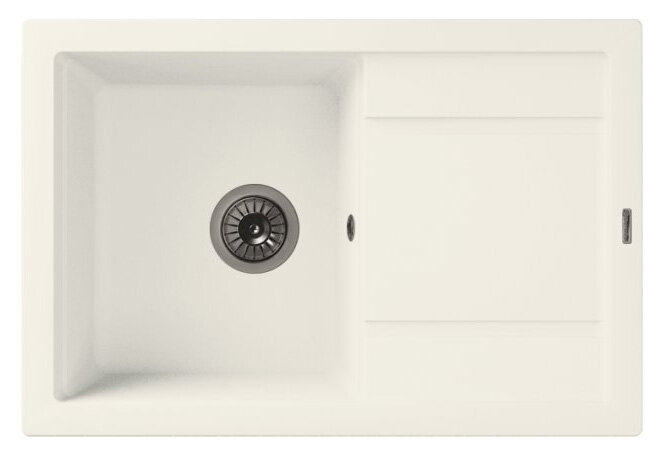 Изображение товара Кухонная мойка Florentina Липси 760 жасмин угловая матовая белая Изображение товара Кухонная мойка Florentina Липси 760 жасмин угловая матовая белая