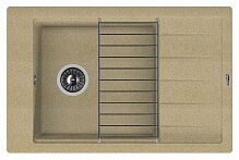 Изображение товара Кухонная мойка Florentina Липси 780Р бежевый угловая с аксессуарами и измельчителем