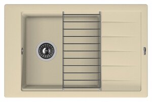 Изображение товара Кухонная мойка Florentina Липси 780Р шампань нержавеющая сталь угловая матовая