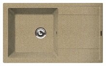 Изображение товара Кухонная мойка Florentina Липси 860 бежевый угловая установка высокая гарантия