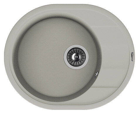 Изображение товара Мойка кухонная Florentina Родос 580 грей Изображение товара Мойка кухонная Florentina Родос 580 грей