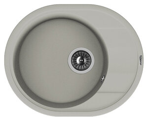 Изображение товара Кухонная мойка Florentina Родос 580 грей с двумя раковинами и угловым монтажом
