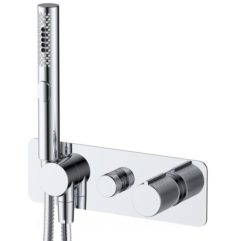 Изображение товара Смеситель Allen Brau Liberty 5.33009-00 для ванны и душа, с душевым гарнитуром, цвет хром