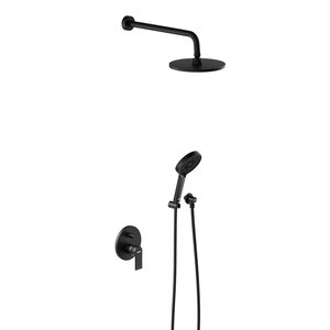 Изображение товара Душевая система Damixa Apollo, 947520300, цвет черный матовый
