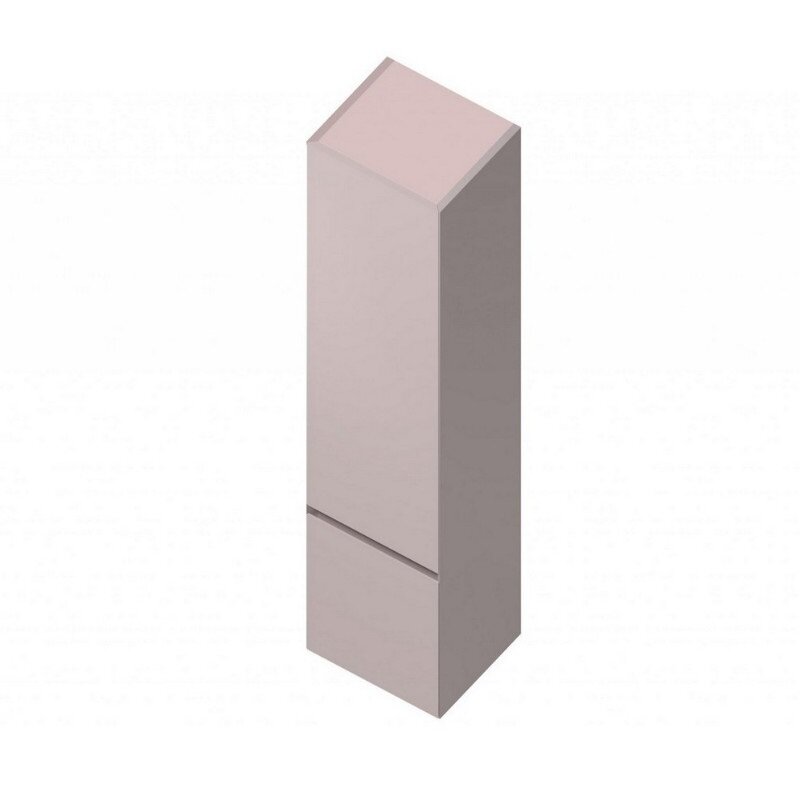 Изображение товара Шкаф-пенал Kerama Marazzi Cubo CUB.165RhMAL./CUB.165LhMAL, 35 см, правый/левый, цвет мальва матовый