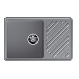 Изображение товара Кухонная мойка GranFest Quarz 52 темно-серый 75,3x47,7 см для кухни