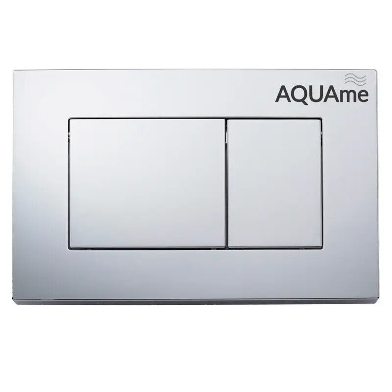 Изображение товара Клавиша смыва для инсталляции AQUAme AQM4102CR, механическая, цвет хром