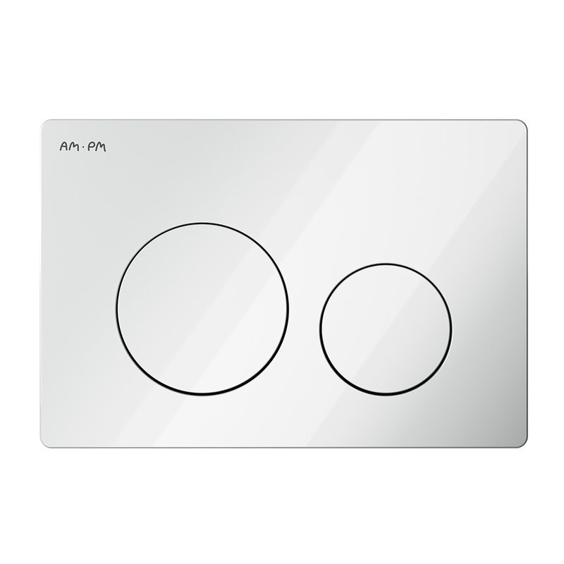 Изображение товара Клавиша механическая для инсталляции Am.Pm PrimeFit L I090101 белый глянцевый