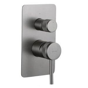 Изображение товара Смеситель Allen Brau Priority 5.31011-MG для ванны и душа, скрытая установка, графит брашированный