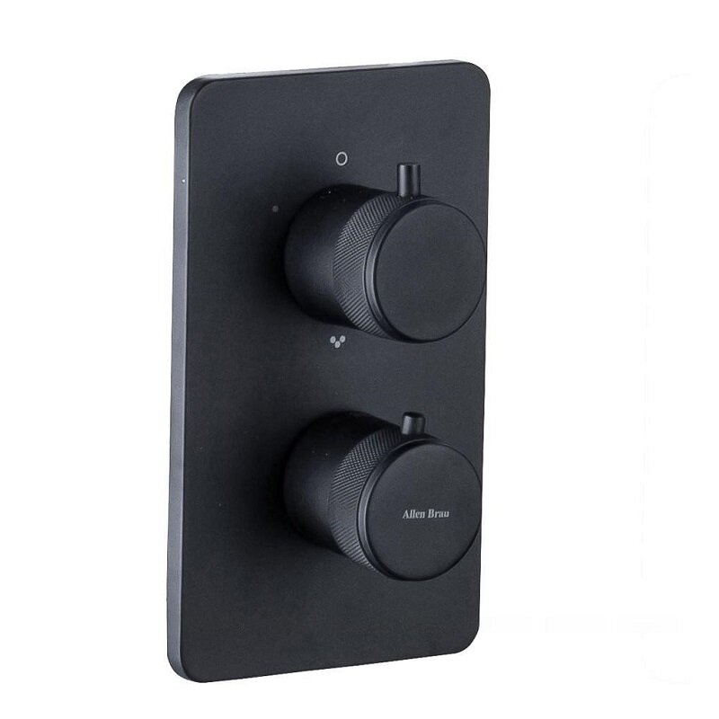 Изображение товара Смеситель Allen Brau Priority V.2 5.31213-31 черный матовый термостатический