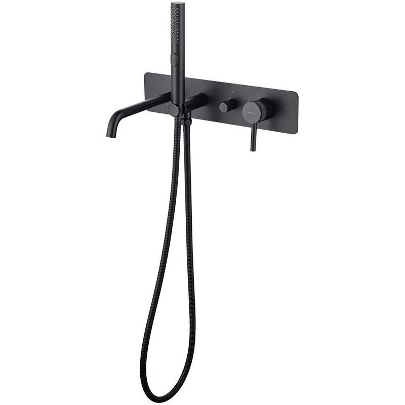 Изображение товара Смеситель Allen Brau Priority 3.0 для ванны и душа, черный матовый, Германия