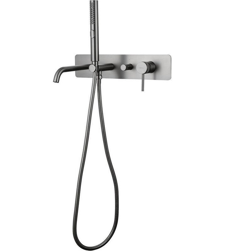 Изображение товара Смеситель Allen Brau Priority 3.0 5.31A05-MG для ванны и душа с душевым гарнитуром