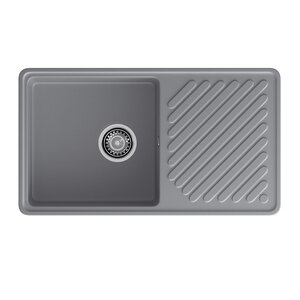 Изображение товара Кухонная мойка GranFest Quarz 53 темно-серый, 85.1 x 47.9 см