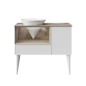 Изображение товара Тумба под раковину Kerama Marazzi Cono CO.97LIM с подсветкой