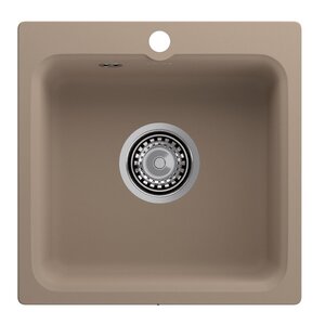 Изображение товара Кухонная мойка GranFest Smart 430 песочный, 43 x 43 см