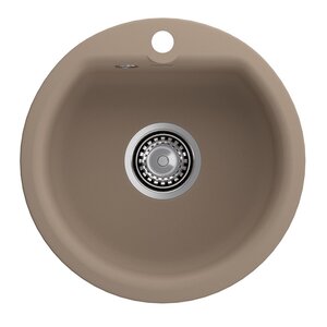 Изображение товара Кухонная мойка GranFest Smart 435 песочный, 43.4 x 43.4 см
