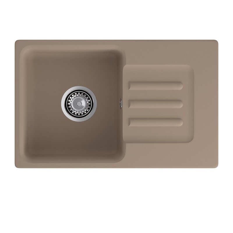 Изображение товара Кухонная мойка GranFest Smart 680 L песочный, 68.1 x 43.3 см Изображение товара Кухонная мойка GranFest Smart 680 L песочный, 68.1 x 43.3 см