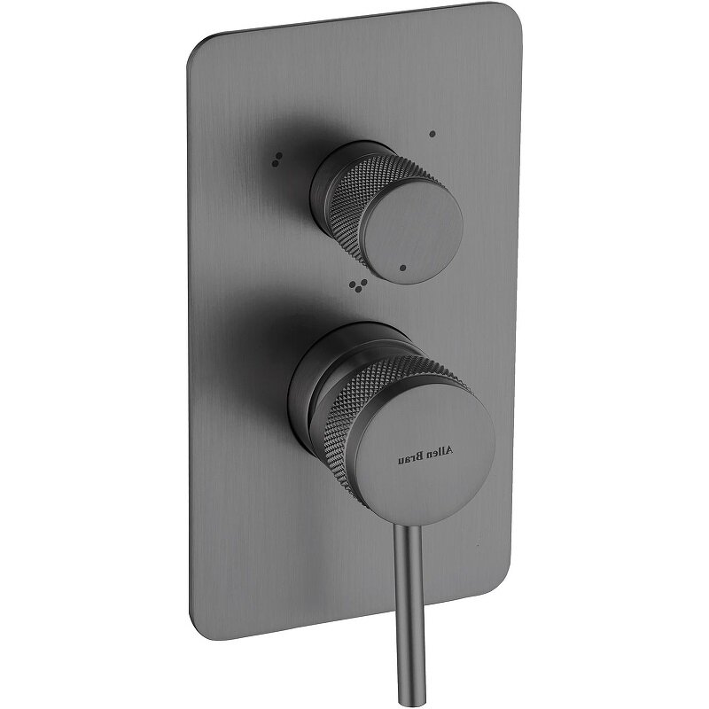 Изображение товара Смеситель Allen Brau Priority 5.31A11-MG для ванны и душа, скрытая установка, графит брашированный