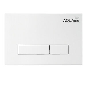 Изображение товара Клавиша смыва для инсталляции AQUAme AQM4103W, механическая, цвет белый