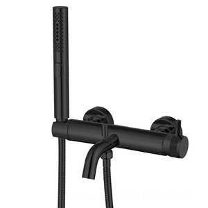 Изображение товара Смеситель для ванны и душа Allen Brau Priority 5.31D10-31 черный матовый