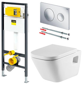 Изображение товара Инсталляция Viega с унитазом Roca Gap 346477000, сиденье микролифт, комплект Santehnica.ru