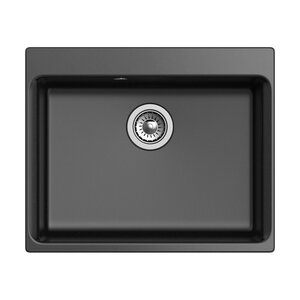 Изображение товара Кухонная мойка Rivelato Axel Х-60 черный, искусственный камень, 62 x 51 см