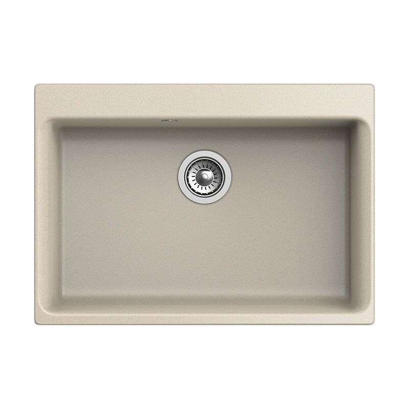 Изображение товара Кухонная мойка Rivelato Axel Х-70 темно-бежевый, искусственный камень, 72 x 51 см