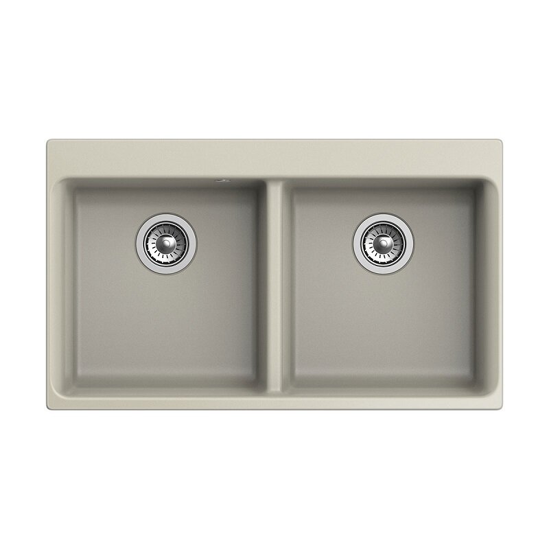Изображение товара Кухонная мойка Rivelato Axel X-90-2D топаз искусственный камень 87x52 см