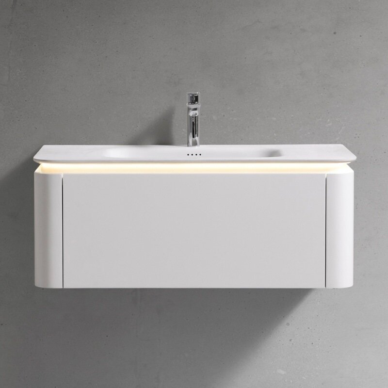 Изображение товара Тумба с раковиной Black&White Universe 100 см U925.1000