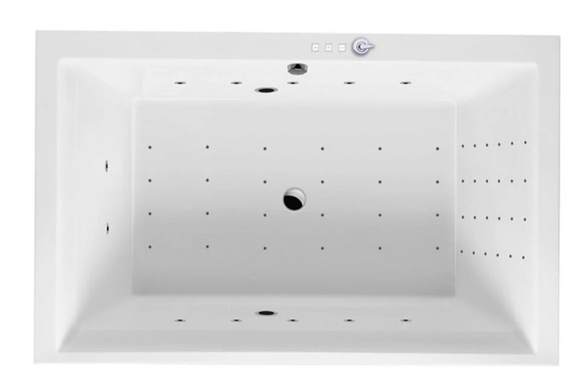 Изображение товара Гидромассажная ванна Excellent Crown Lux 190x120 см с хромотерапией