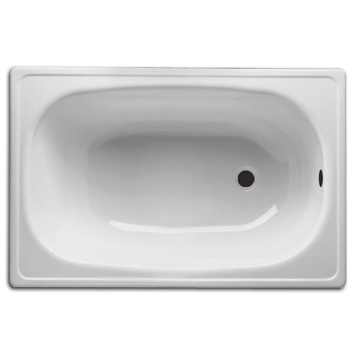 Изображение товара Стальная ванна BLB Europa Mini B15E22001 105х70 см - прочная и стильная