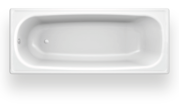 Изображение товара Стальная ванна BLB Europa B20E22001 120х70 см белая отдельно стоящая