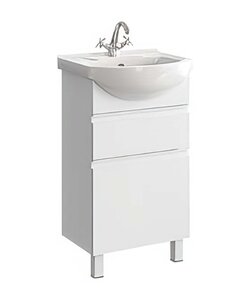 Изображение товара Тумба под раковину Aqwella Rodos ROD01052N, 50 см, напольная, цвет белый