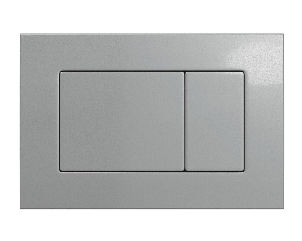 Изображение товара Клавиша смыва Berges Atom 049233 хром матовая механика 5 лет гарантия