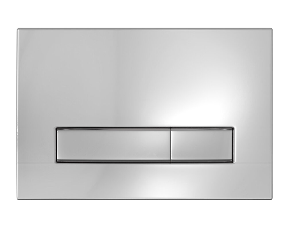 Изображение товара Клавиша смыва Berges Atom Line 049228 хром глянцевый выставочный образец