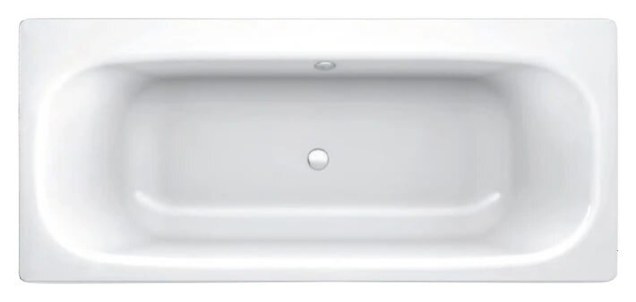 Изображение товара Стальная ванна BLB Universal Duo HG 170х75 см угловая белая без гидромассажа Изображение товара Стальная ванна BLB Universal Duo HG 170х75 см угловая белая без гидромассажа